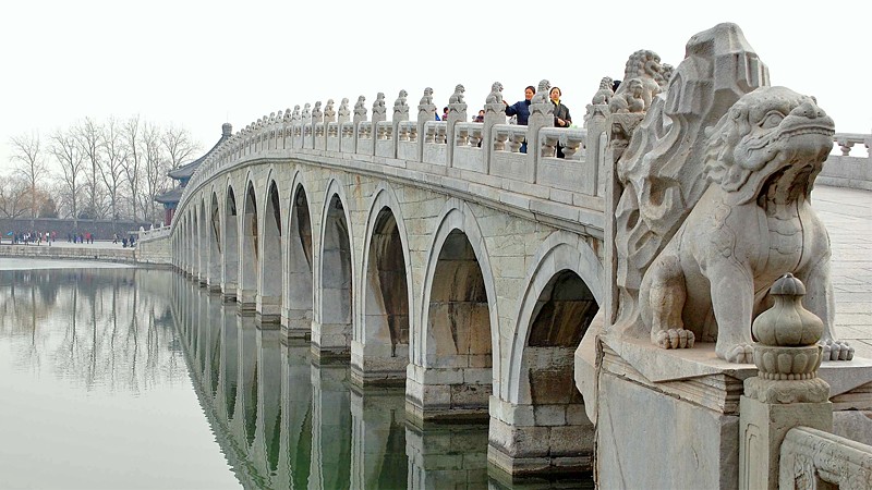 summer palace beijing bridge